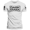 Men's Shirt / White / XS Dark MAGA V6 maga trump