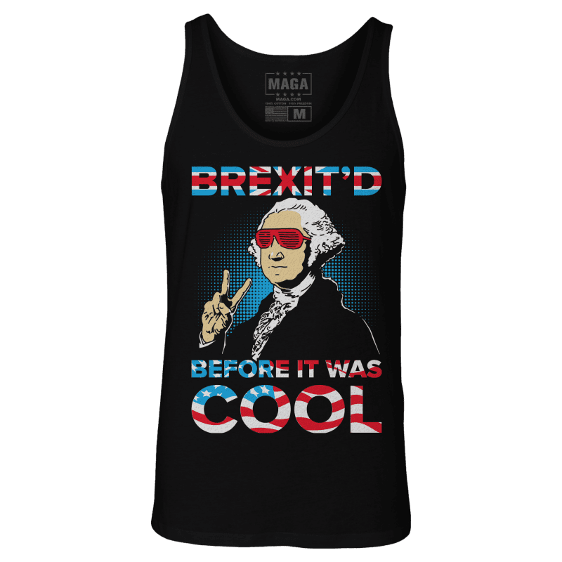 Men's Tank Top / Black / XS Brexit'd Before It Was Cool - Pete Hegseth Edition maga trump