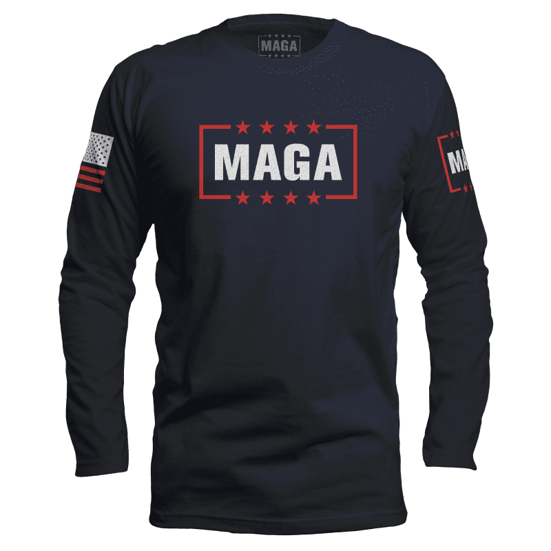 Midnight Navy / S MAGA Long Sleeve maga trump