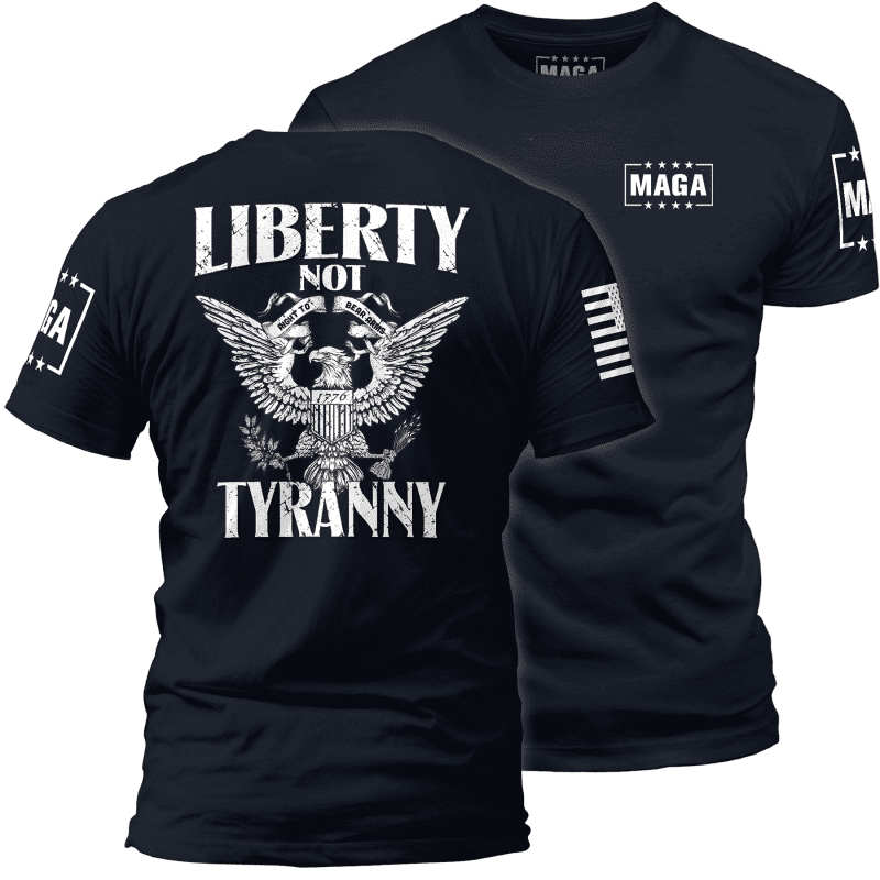 Midnight Navy / XS Liberty not Tyranny maga trump