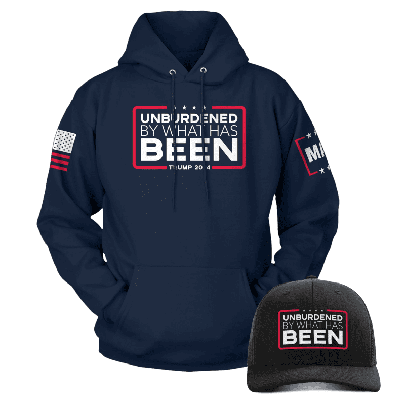 Midnight Navy / XS Unburdened by What Has Been Patriot Bundle maga trump