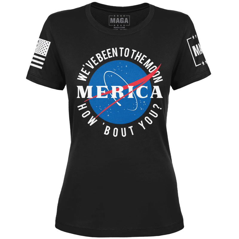 Moon Men Ladies Tee maga trump