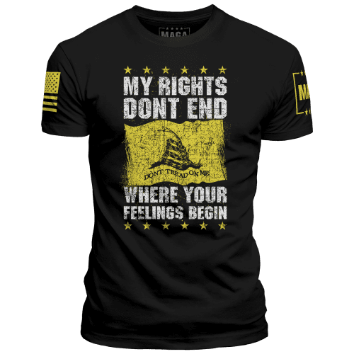 My Rights Don't End Gadsden maga trump