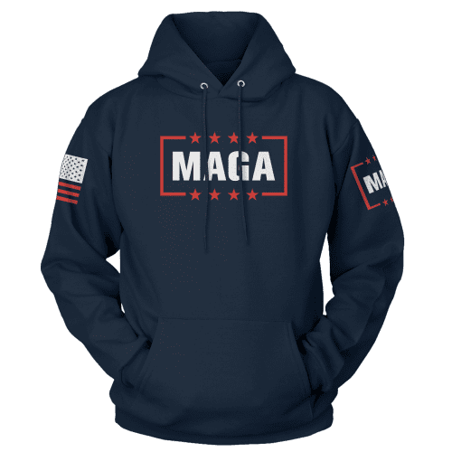 Navy / XS MAGA Hoodie maga trump