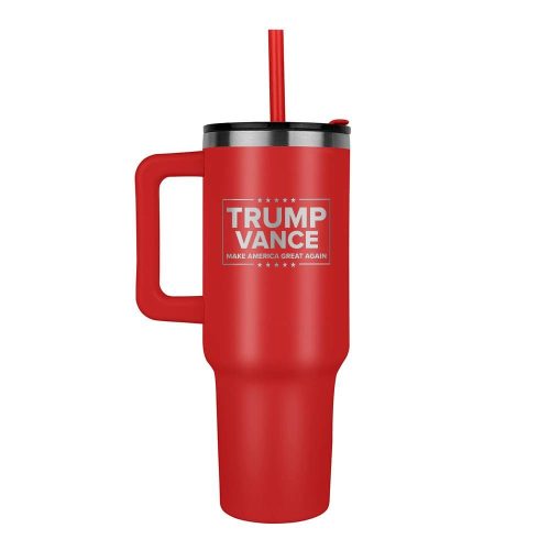 Red Trump Vance 40oz Tumbler maga trump