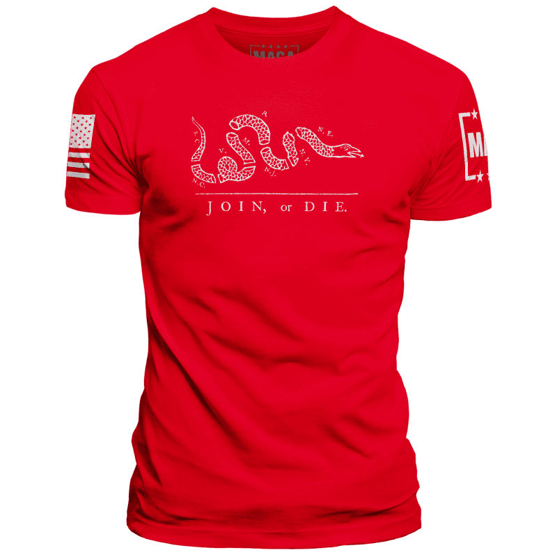 Red / XS Join or Die maga trump