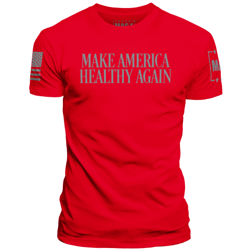 Red / XS Make America Healthy Again V2 maga trump