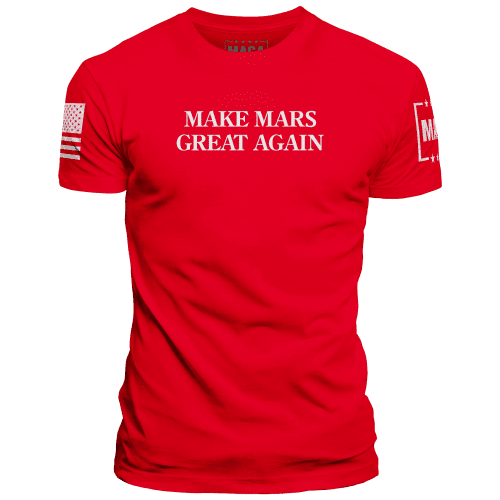 Red / XS Make Mars Great Again maga trump