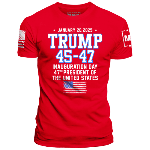 Red / XS TRUMP 45-47 maga trump