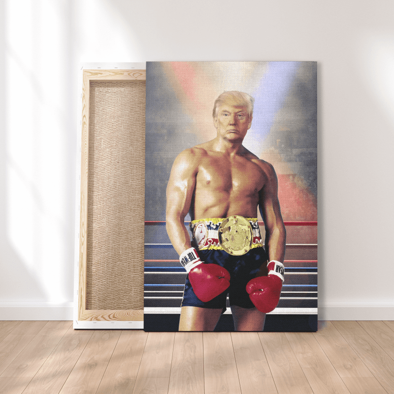 rocky trump canvas rocky trump canvas maga trump 37245752115377