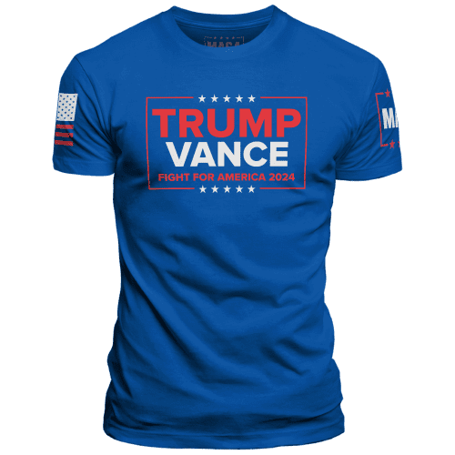 Royal Blue / XS Trump Vance - Fight maga trump