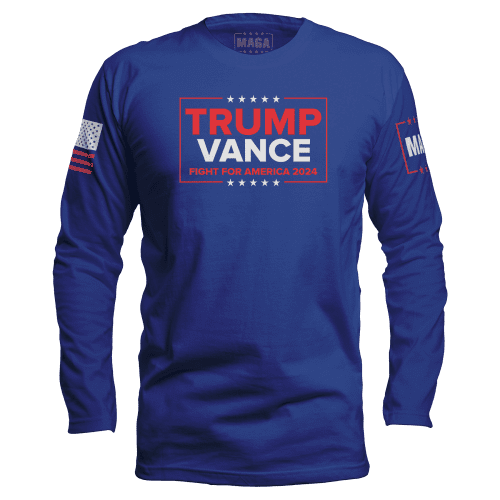 Royal / S Trump Vance - Fight Long Sleeve maga trump