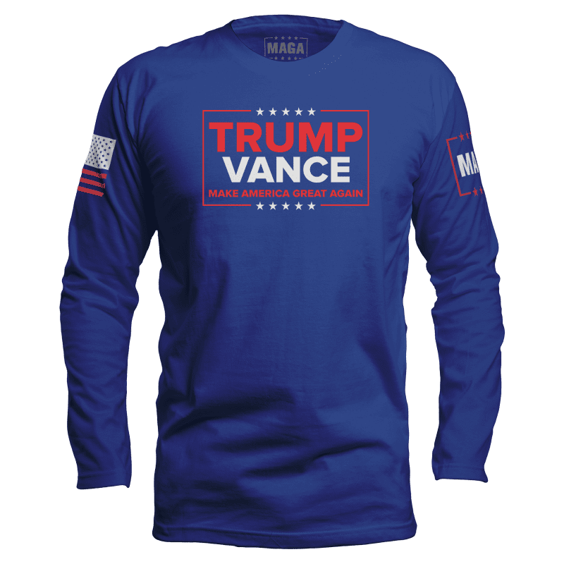 Royal / S Trump Vance - MAGA Long Sleeve maga trump