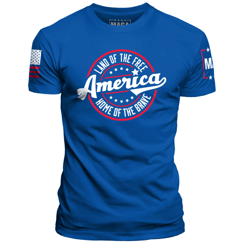 Royal / XS America Land of the Free Home of the Brave maga trump