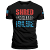 Shred White And Blue maga trump