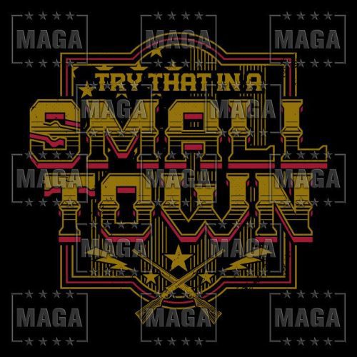 small town ladies tee maga trump 33944149852337