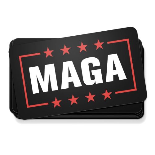 Sticker/Decal MAGA Black Sticker maga trump