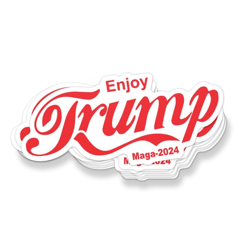 sticker decal trump cola sticker maga trump 35092720287921