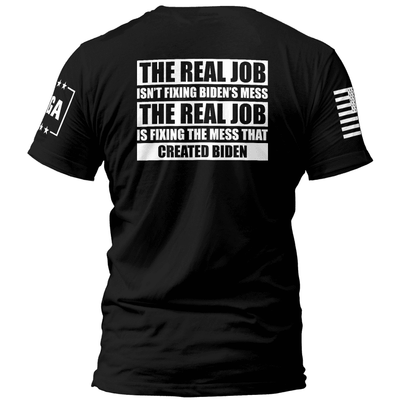 the real job the real job maga trump 37590536061105