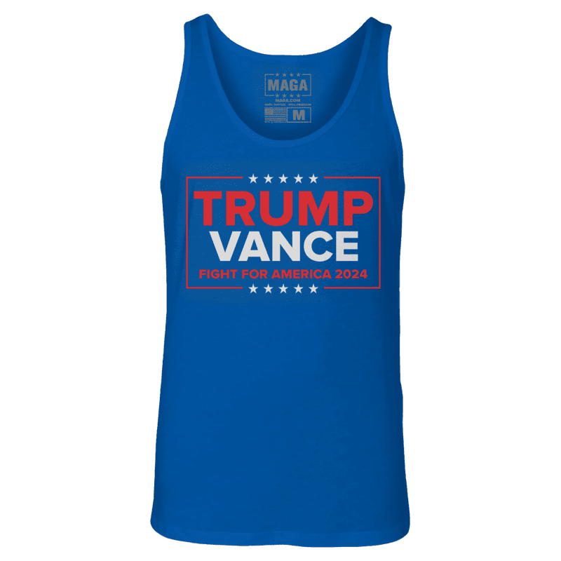 True Royal / XS Trump Vance - Fight Tank Top maga trump