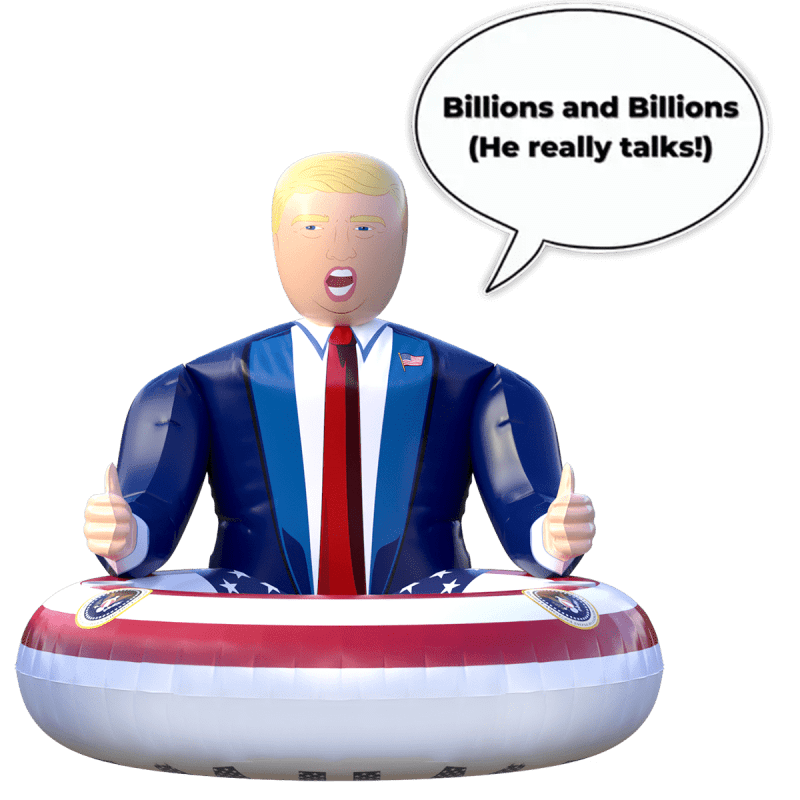 trump talking pool float maga trump 34817383006385