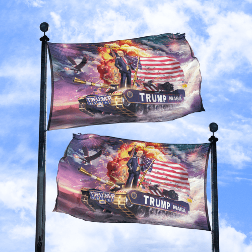 trump tank 2016 re mastered flag double sided trump tank 2016 re mastered flag double sided maga trump 37307252310193