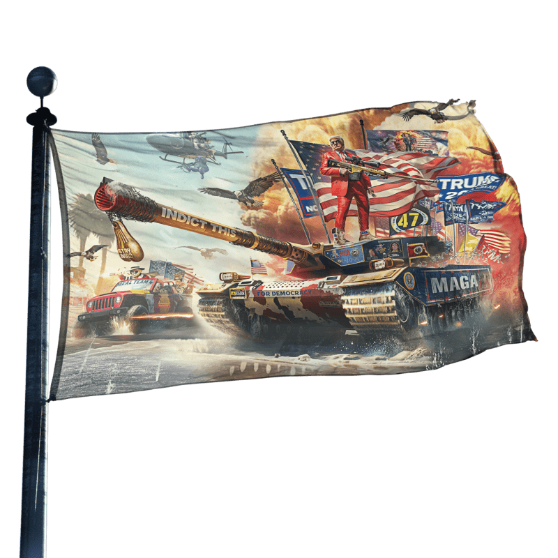 trump tank 2024 indict this flag double sided trump tank 2024 indict this flag double sided maga trump 36807562920113