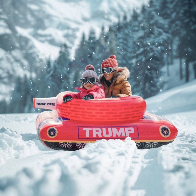 trump tank water blaster pool float winter sled trump tank water blaster pool float winter sled maga trump 37219492430001