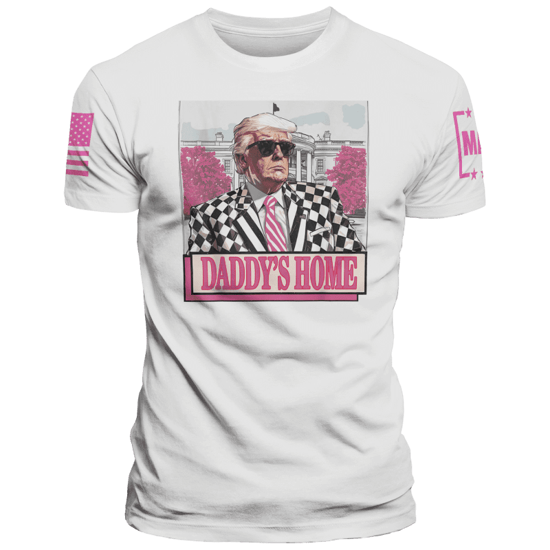 Unisex Shirt / White / XS Daddy's Home 3 maga trump