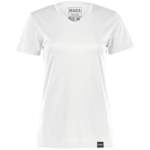 White / XS Classic MAGA V-Neck Tee maga trump