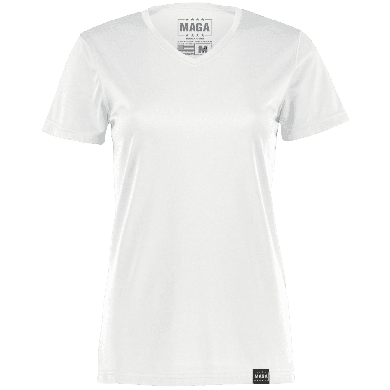 White / XS Classic MAGA V-Neck Tee maga trump