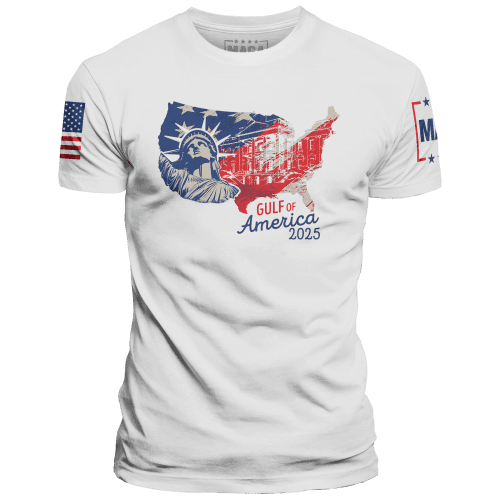 White / XS Gulf of America 2025 v1 maga trump