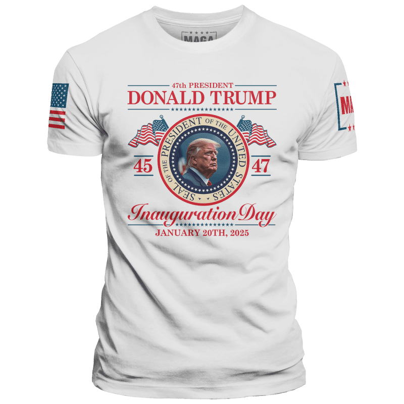 White / XS Inauguration Day maga trump