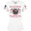 White / XS Inauguration Day Ladies Tee maga trump