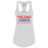 White / XS Trump Vance - Fight Racerback Tank Top maga trump