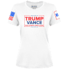 White / XS Trump Vance - MAGA Ladies Tee maga trump