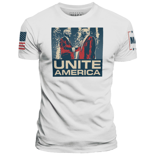 White / XS Unite America Iconic maga trump