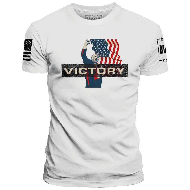 White / XS VICTORY maga trump