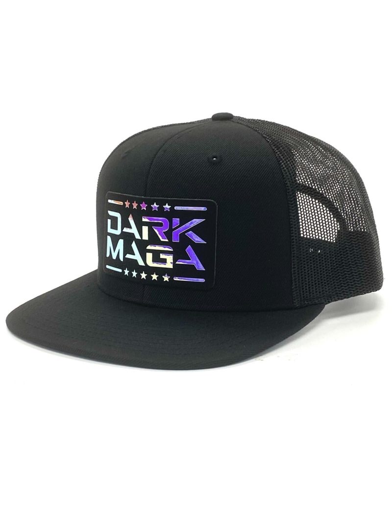 wool blend flatbill trucker black dark maga terminator style flatbill hat dark maga terminator style flatbill hat maga trump 37526857580721