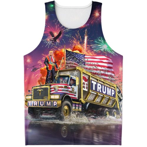 XS Trump Tank 2025 DOGE Tank Top AOP maga trump